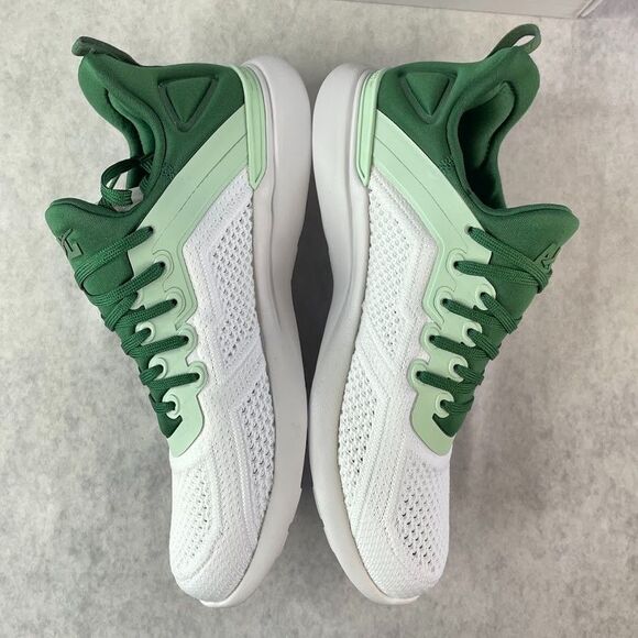 APL TechLoom Tracer Mens Sneakers Size 7 Green Low Top Training Active Shoes - Picture 7 of 12